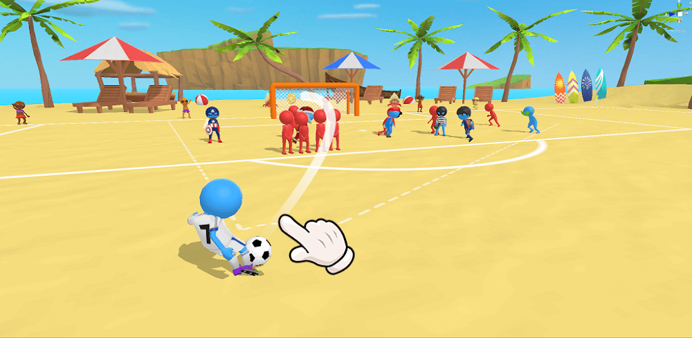 Super Goal – Soccer Stickman screenshot 1
