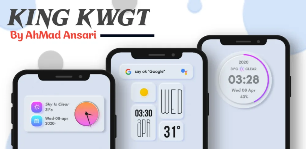KinG KWGT screenshot 1