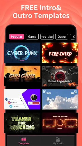 Intro Maker screenshot 1