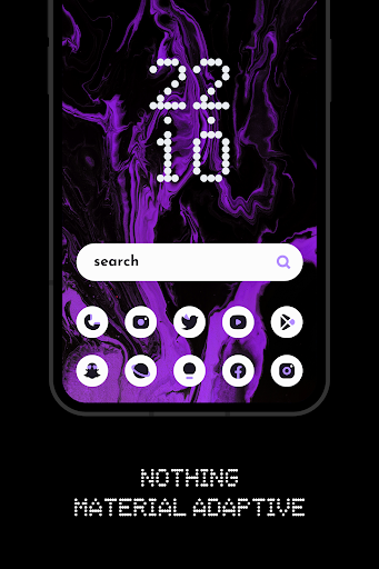 Nothing Material You: Adaptive screenshot 1