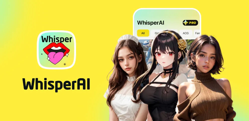 WhisperAI – ai friend chat screenshot 1