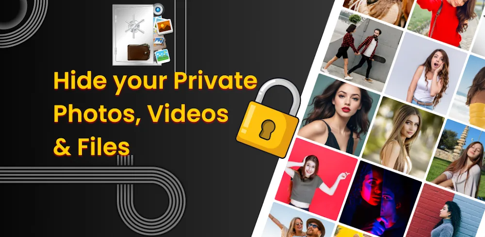 Lock Apps:Hide photos & videos (Gallery Vault) screenshot 1