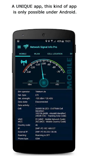 Network Signal Info Pro screenshot 1
