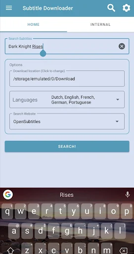 Subtitle Downloader Pro screenshot 1