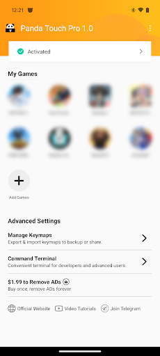 Panda Touch Pro MOD screenshot 1