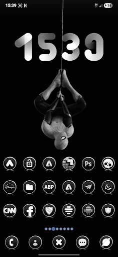 Dark Rounds icon pack screenshot 1