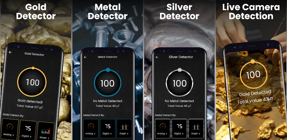 Metal Detector – Metal Finder screenshot 1