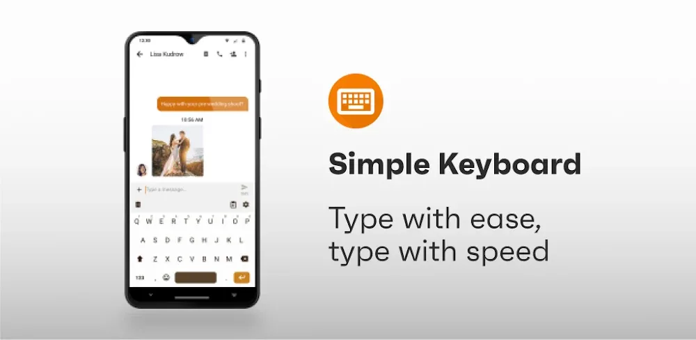 Simple Keyboard screenshot 1
