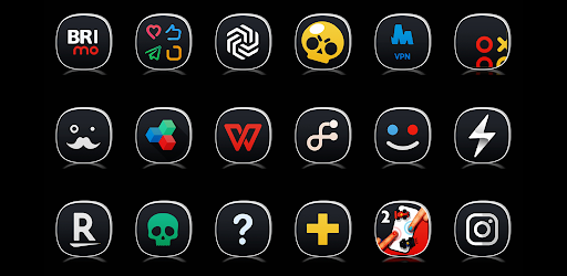1UI7 DarkR Icon Pack screenshot 1