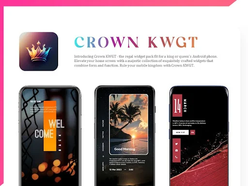 Crown KWGT screenshot 1