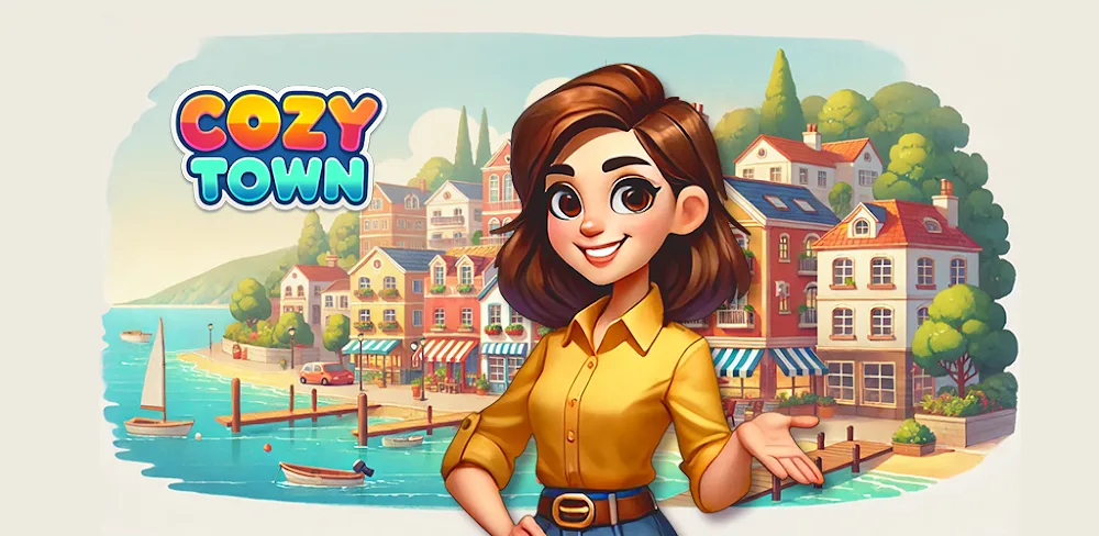 Cozy Town: Build Explore Game screenshot 1