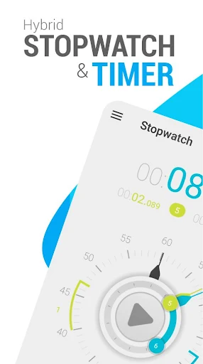 Stopwatch Timer (Hybrid Stopwatch and Timer) screenshot 1
