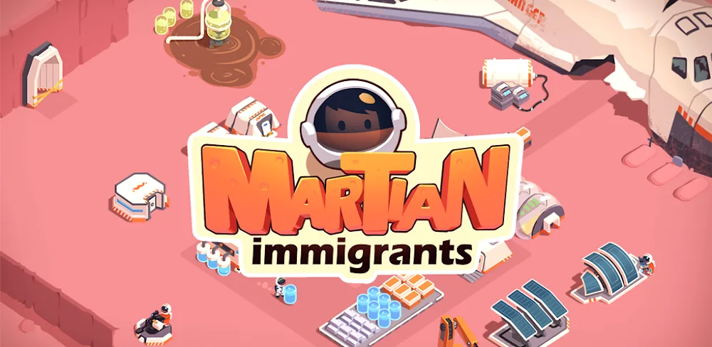 Martian Immigrants : Idle Mars screenshot 1