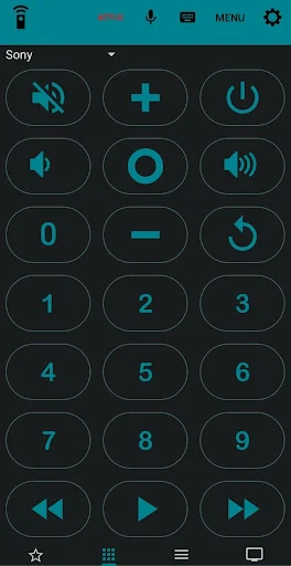 Smart TV remote screenshot 1