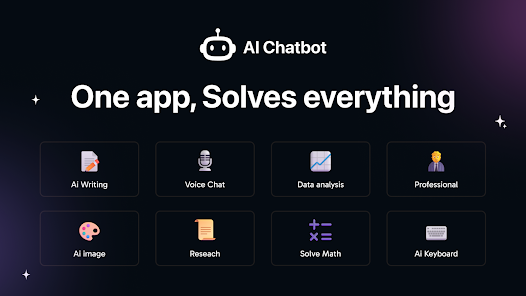 AI Chat: Ask AI Chat Anything (ChatAI AI Chatbot) screenshot 1