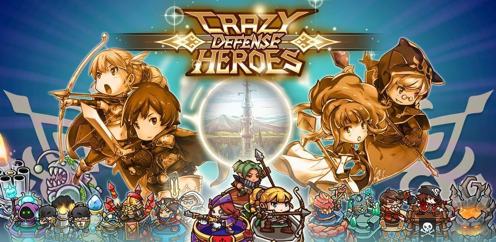 Crazy Defense Heroes screenshot 1