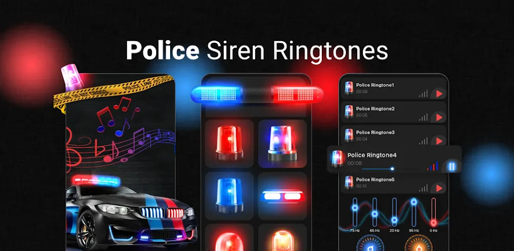 Loud Police Siren Police Light screenshot 1
