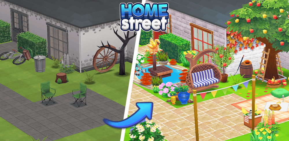 Home Street – Dream House Sim screenshot 1