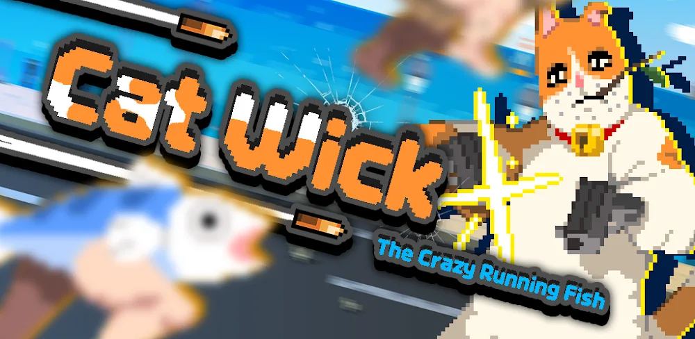Cat Wick – Crazy Running Fish screenshot 1