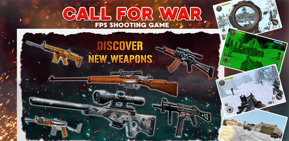 Call of War Gun Shooting Games screenshot 1