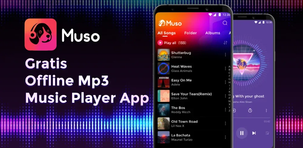 Muso Music Player screenshot 1