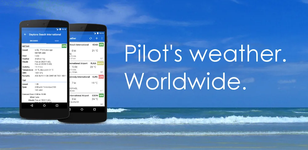 Avia Weather – METAR & TAF screenshot 1