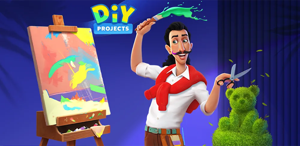 DIY Projects – Art Puzzle Game screenshot 1