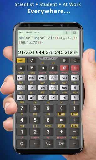 Champ Scientific Calculator MOD screenshot 1