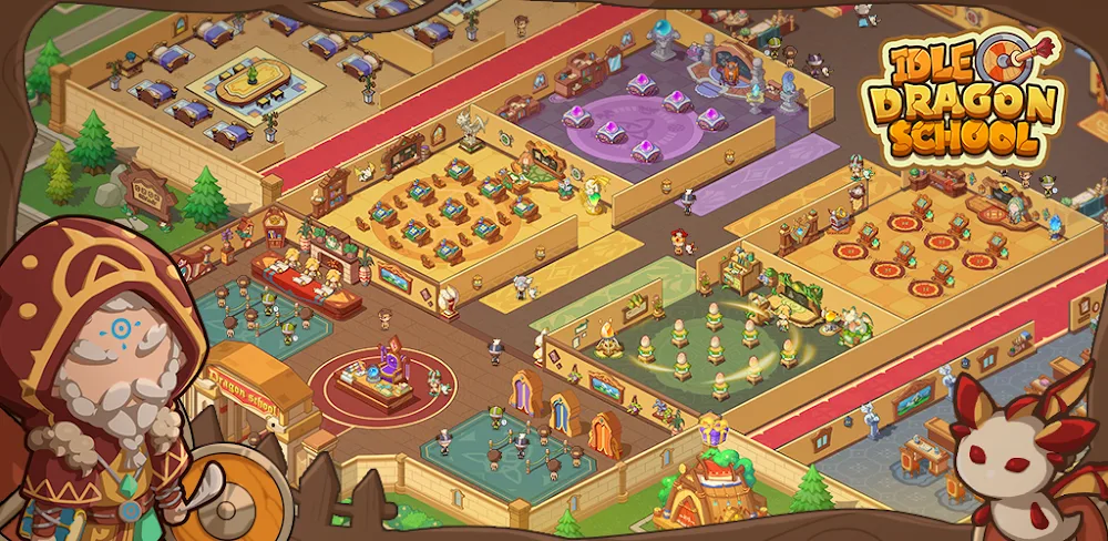 Idle Dragon School screenshot 1