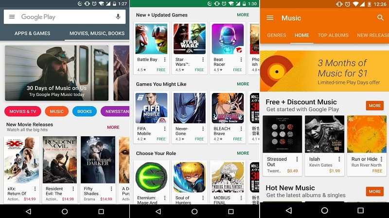 Google Play Store screenshot 1