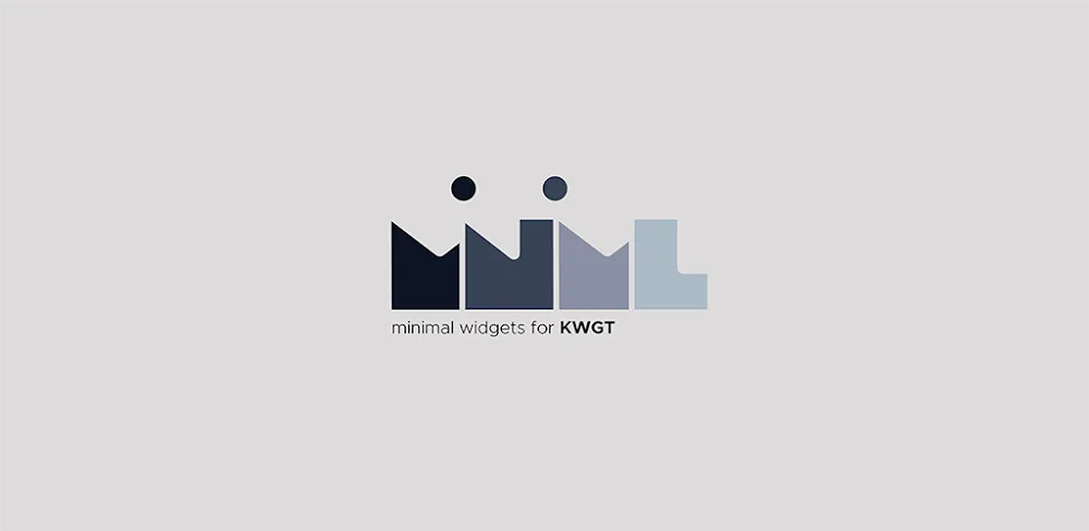 Mnml – Minimal KWGT widgets screenshot 1