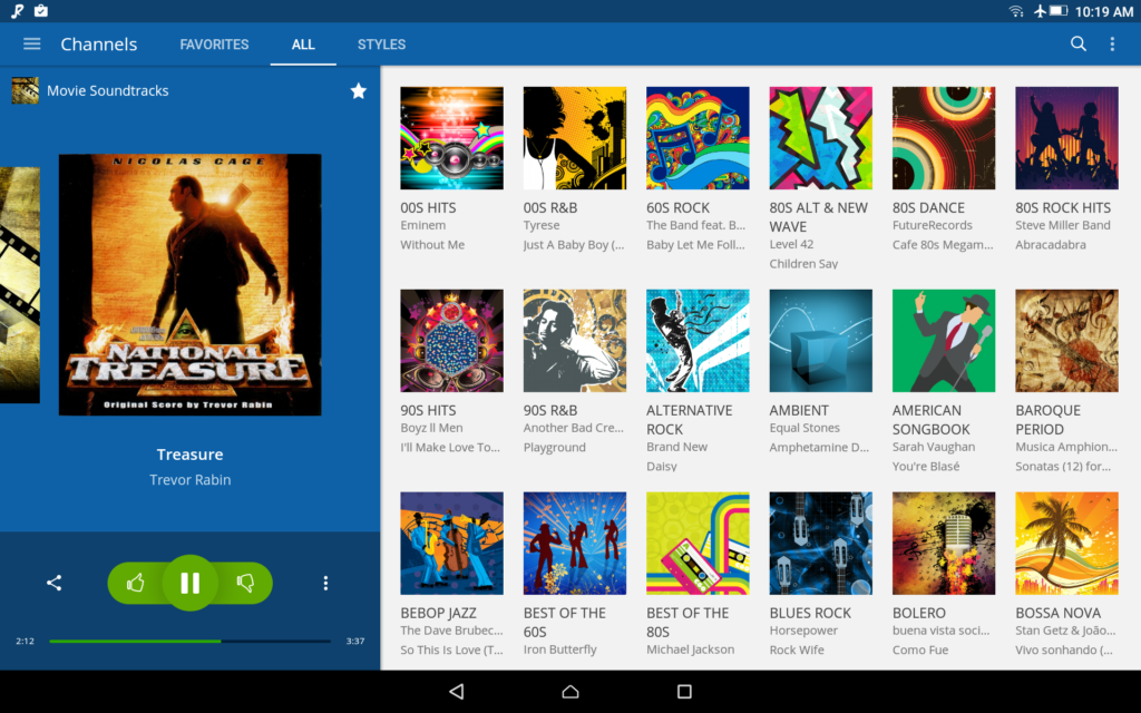 RadioTunes screenshot 1