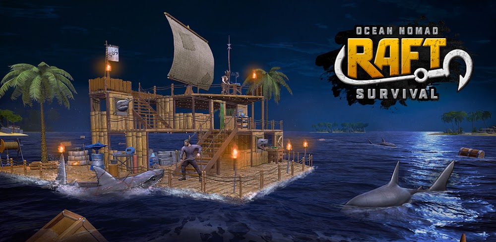 Raft Survival: Ocean Nomad MOD screenshot 1