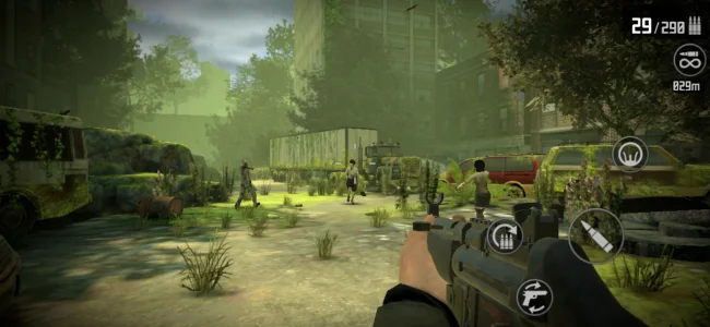 Zombie Sniper War 3 (MOD, Unlimited Money) screenshot 1