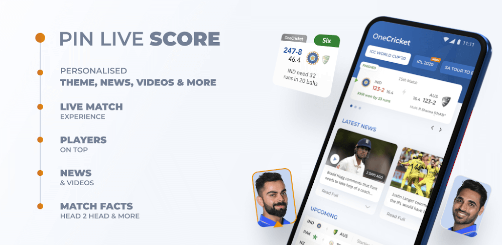 OneCricket screenshot 1