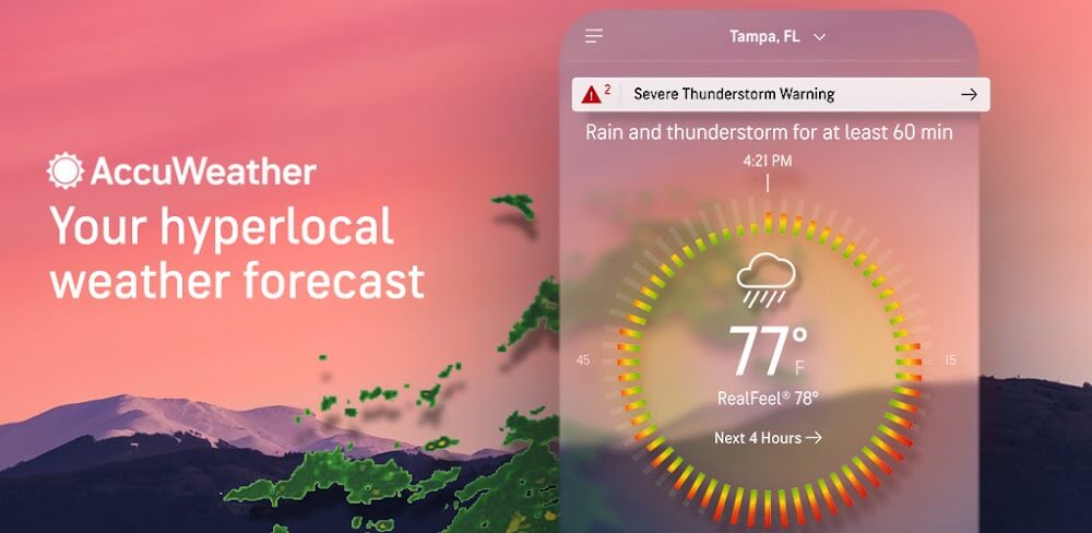 AccuWeather MOD screenshot 1