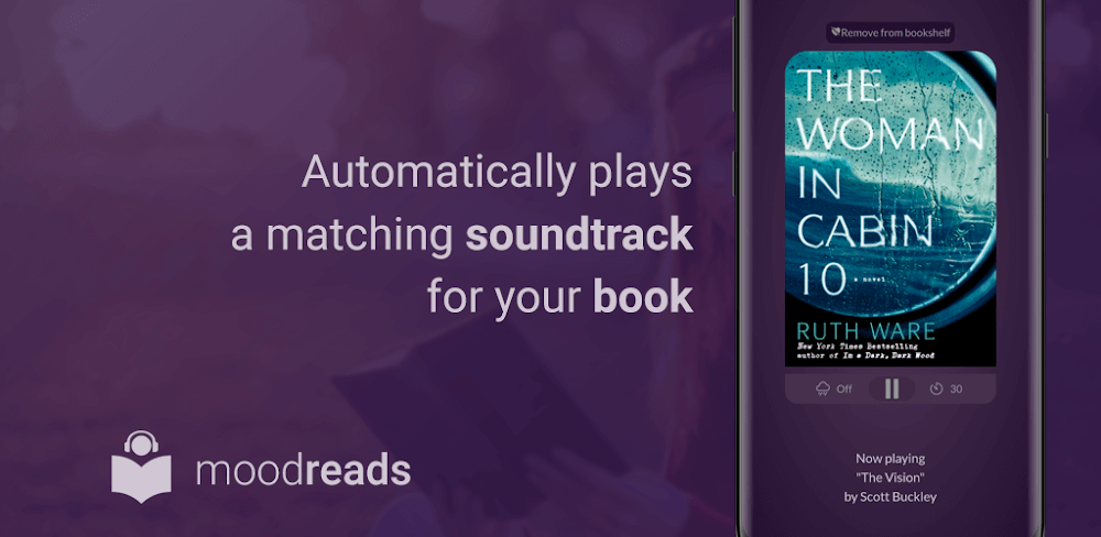 Moodreads: Music for reading screenshot 1