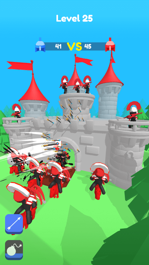 Merge Archers: Castle Defense screenshot 2