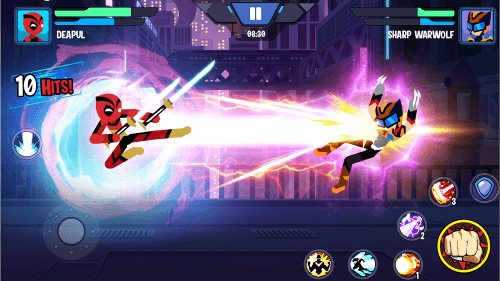 Stickman Heroes: Battle of God screenshot 2