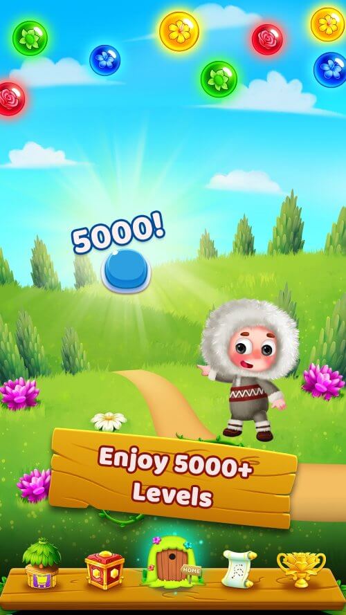 Bubble Shooter – Flower Games screenshot 2