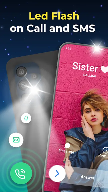 Flash Alert on Call and SMS screenshot 2