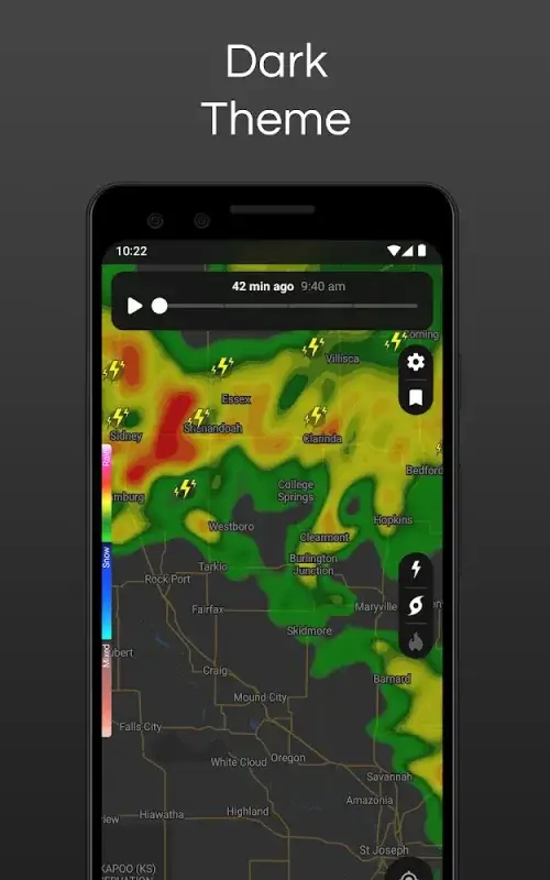 Clime: NOAA Weather Radar Live screenshot 2
