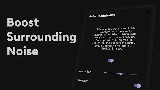 Safe Headphones MOD screenshot 2