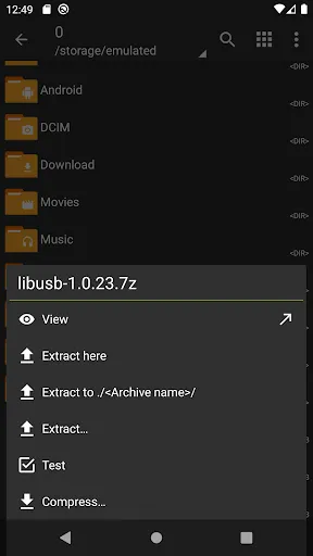 ZArchiver 1.0.10 APK + MOD [Pro Unlocked] screenshot 2