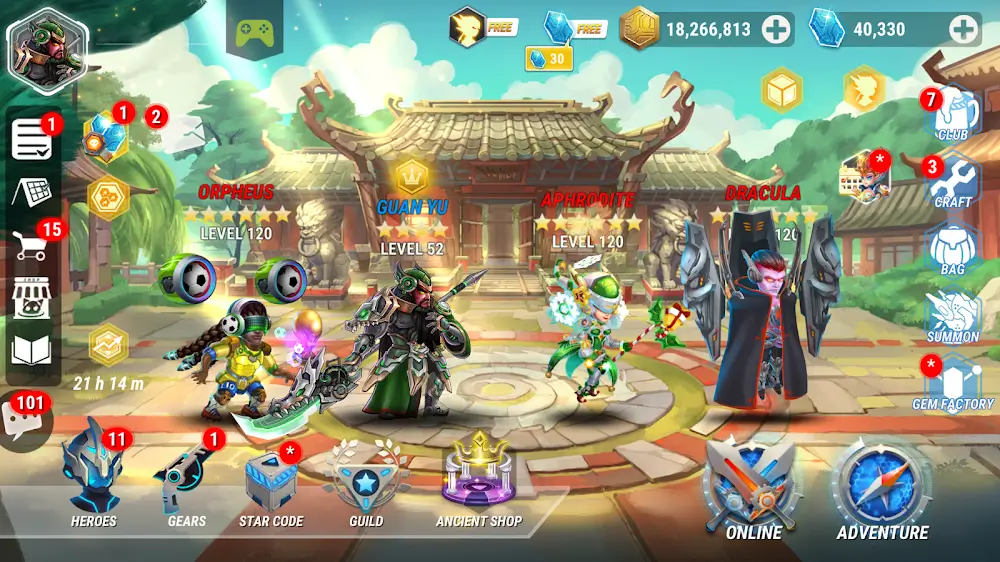 Heroes Infinity screenshot 2