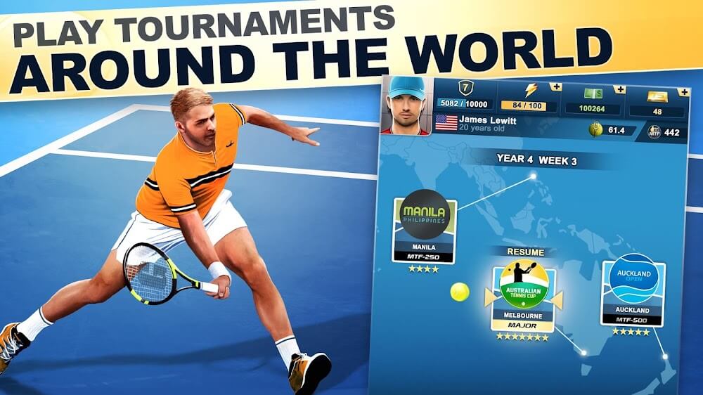 TOP SEED Tennis Manager 2025 screenshot 2