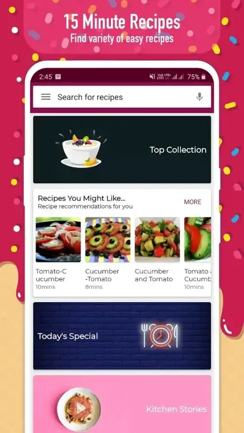 15 Minutes Recipes screenshot 2