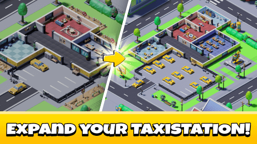 Idle Taxi Tycoon screenshot 2