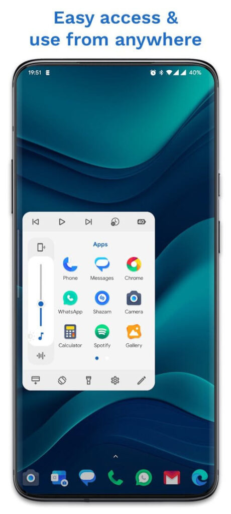 Edge Card Launcher: Side Panel screenshot 2