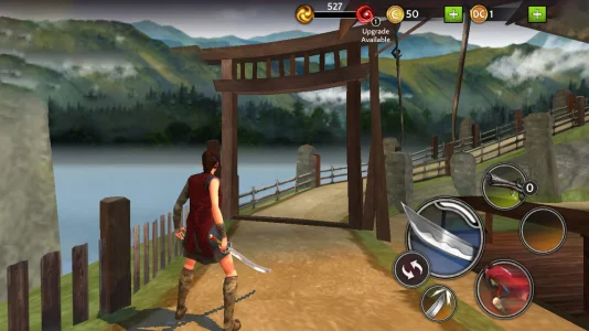 Ninja Ryuko: Shadow Ninja Game (MOD, Immortality) screenshot 2